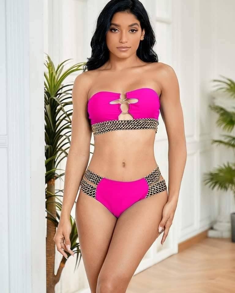 High Waist Two Piece Bikini Set